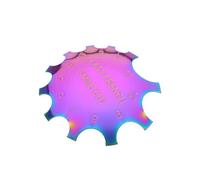 FILFEEL French Smile Line Cut Trimmer, Stainless Steel Nail Art Template Tool with Shape Design, for Nail Salons Beauty Parlor Spa Personal Manicure Pedicure