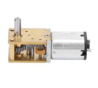 FILFEEL Gear Motor, JGY N20 DC 12V Low Speed Micro Gear Box Motor with Metal Gearbox, for RC Car Robot Model Engine Intelligent Toy (DC12V381RPM)