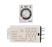 FILFEEL H3Y-4 14-Pin 24VDC Delay Timer Control Switch for Reliable Automation and Timing Solutions (30S)