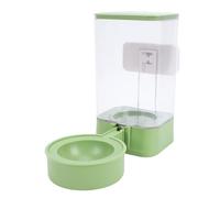 FILFEEL Hanging Dispenser .5L Large Capacity Hanging Bottle for Guinea Pigs Bunnies Ferrets Chinchillas Small Cats with -Proof Stainless Steel Spout (Green)