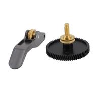 FILFEEL Hardened Steel Extruder Gear Assembly with DLC Gold Coating &