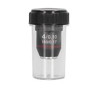 FILFEEL High-Performance 4X Achromatic Microscope Objective Lens with Standard Thread for Superior Clarity and Durability