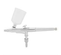 FILFEEL High-Performance Dual Action Airbrush Kit with 0.5mm Needle & Large Capacity Cup for Painting, Art Projects, and More (0.2mm)