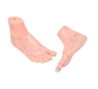 FILFEEL Human Feet Acupoint Reflexology Acupuncture Massage Model Practical Learning Tool for Hospitals and Clinics PVC Material