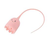 FILFEEL Interactive Electric Cat Toy - Soft Silicone Auto-Rotation Wand for Self Play, Safe Chewing Toy for Kittens in Green (Pink)