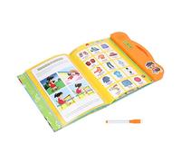 FILFEEL Interactive French Sound Book for - Educational Bilingual Learning & Music Toy, Birthday Toddlers (Orange)