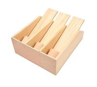 FILFEEL Interactive Wooden Dog Puzzle Foraging Toy - Fun Training Game for Dogs, Cats, Rabbits, and Small Pets