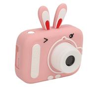 FILFEEL Kids Digital Camera with Dual Lens 20MP 1080P HD Eye Protecting Screen USB Toddler Gift (Pink)