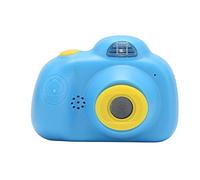 FILFEEL Kids Selfie Camera 2.4 Inches Rechargeable Digital Toy, Dual Camera with Storage Card for Boys and Girls Aged 3 to 12 (Blue)