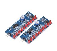 FILFEEL LED Chaser Water Flowing Light Module, NE555 CD4017 Kit Electronic Circuit with Adjustable Speed, for Clock Generation Decimal Counter