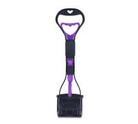 FILFEEL Long Handle Dog Poop Scooper for Medium to Large Dogs, Ergonomic Pet Waste Pickup Tool with High Strength Plastic Materials, Extended Handle Preventing Touch with Feces, Suitable