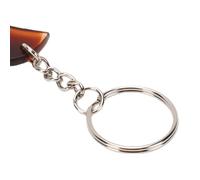FILFEEL Mini Keychain Comb, Portable Pocket Beard Comb for Hair Styling and Travel, with ABS Alloy Construction, Fine Tooth Design for Grooming, 7cm Length, 2cm Width