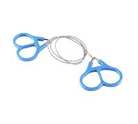 FILFEEL Mini Stainless Steel Wire Saw, Pocket Hand Chainsaw, Camping Survival Tool Chain with High Strength Ring Scroll Design for Travel Hiking Outdoor