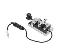 FILFEEL Morse Key, Morse Key Machine Hand Heavy Short Radio CW Telegraph Communication Teaching Aids HYK4