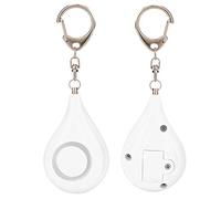 FILFEEL Personal Alarm, 125DB Loud Security Alarm with LED Light for Women Elderly Night Walking Emergency Protection (White)