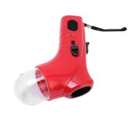 FILFEEL Pet Snack Launcher - Handheld Dog Thrower for Training & Interactive Play - Distance Dispenser for Puppies and Breeds - Plastic Feeder Toy, 7.5 X 4.3 Inches (Red)