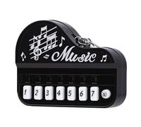 FILFEEL Piano Keychain - Electronic Portable Keyboard with 8 Touch-Sensitive Keys & LED Lights - Fun Musical Instrument Pendant for Keys, Backpack, Wallet or Desk - D91 Model