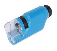 FILFEEL Pocket Microscope for Kids 60X-120X Magnification with LED Light - Portable Handheld Science Tool for Outdoor Exploration & Classroom STEM Learning - ABS Body, Ages 6-12