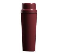FILFEEL Portable Blender 60W Electric Fruit Mixer with 650ml 304 Stainless Steel Cup, USB Rechargeable Travel Juicer for Gym Office Outdoor Use - Red