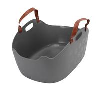 FILFEEL Portable Cat Litter Box - Super Large 19.9”x13.2” -Proof Handheld Travel Litter Tray for Big Cats, Lightweight Fold- Design with Carry Handle & Scoop - Indoor, RV, Vet, Hotel Use (Gray)
