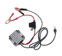 FILFEEL Power Converter for - 9V to 28V Input to Stable 30V 3.5A Output Step Up DC Boost Converter with Clip and 3.2ft Cable - Rugged IP68 Rated Aluminum Housing