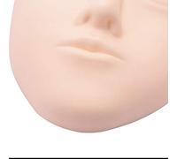 FILFEEL Practice Skin, Silicone Material for Microblading Eyebrow Lip Training, with Texture Similar to Human Skin, for Permanent Makeup Beginners and Artists (5D 3D facial)