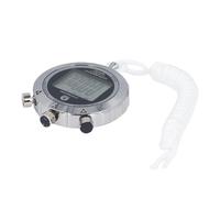 FILFEEL Professional Metal Stopwatch with Second Timing Accuracy Dual Record Storage Calendar Display and Customizable Alarm for Sports Competitions Training and Games
