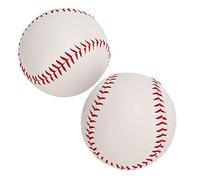 FILFEEL Professional PU Leather Practice Softball Set for Kids and Beginners - Training Baseballs for Indoor and Outdoor Sports