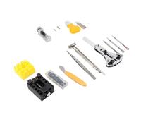 FILFEEL Professional Watch Repair Tool Kit - 21-Piece Battery Replacement, Link & Back Case Opener, Spring Bar Tool Set for Men’s and Women’s Analog Watches - Stainless Steel Tools with P