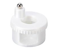 FILFEEL Rotating Nail Magnet, 360 Degree Swivel Design with Even Magnetic Distribution for Salon Quality Nail Art At Home, White ABS