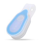 Filfeel Running Light for Runner, Waterproof Outdoor Portable LED Mini Night Button Silicone Clip Lamp Strobe Light(Blue)