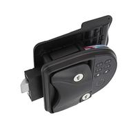 FILFEEL RV Keyless Entry Door Handle with Fingerprint Keypad Remote Control Deadbolt Lock Set for Campervans Travel Trailers 5th Wheel Compatible