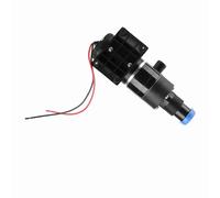 FILFEEL Self Priming Macerator Waste Pump with Run Dry Protection Heavy Duty Stainless Steel Cutter for Marine Yacht Boat Black PVC