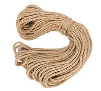 FILFEEL Sisal Rope for Cat Trees, DIY Scratching Toys, Scratch Boards Pet Cat Supplies - 6mm, 50m (6mm 50m)