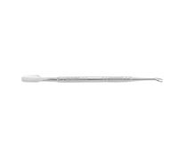 FILFEEL Stainless Steel Cuticle Pusher with Fork, Dual Head Cuticle Trimmer for Dead Skin Removal and Manicure