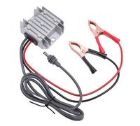 FILFEEL Step Up Power Cable for Dish - 9V to 28V Input to 30V 3.5A Output DC Boost Converter with Clips IP68 Rated Aluminum Alloy Housing 3.2ft Cable