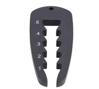 FILFEEL Tee Height Tool - ABS Tee Height Setter for Drivers, Woods & Irons | Precise .5-3.5 Inch Settings | Portable Divot- Training Aid for Consistent Position and Swing Repetition