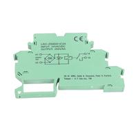 FILFEEL Ultra-Thin State Relay Module Replacement for Phoenix 2940171 - 5A Normally Open SSR with Yellow LED Indicator, 6.2mm Thickness, Screw Terminal, Compatible with NS 35/7.5 DIN Rail