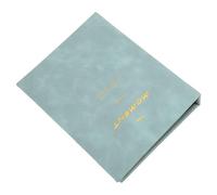 FILFEEL Universal 64 Pockets Photo Album for & Cameras, Gray PU Full (Green)