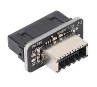 FILFEEL USB Adapter 19P/20P to Type E Type C Interface High Speed Data Transfer with Strong -Interference