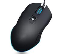 FILFEEL USB Gaming with 8 Keys and Customizable RGB Lighting, Ergonomic Non-Slip Design, Ideal for PC Gamers