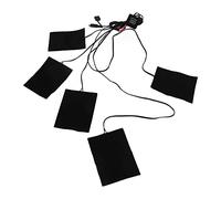 FILFEEL USB Heating Pad Washable Sewable 3 Gears Carbon Fiber Electric Heater for Waist Back - 5V Multi-Use