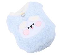 FILFEEL Warm Dog Clothes for Small Breeds - Soft Fleece Winter Puppy Sweater with Cute Patterns, Thick Insulated Pet Outfit for Chilly Weather, Size S