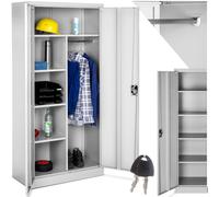 Filing Cabinet Metal Storage Locker Office Steel Lockable Home Unit Clothes Rail