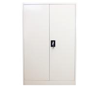 Metal Office 2 Doors Filing Cabinet Flatpack Document File