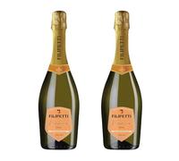 Filipetti Extra Dry Prosecco DOC 2 x 75cl | 11% ABV | Italian Sparkling Wine | Veneto Glera | Fresh Fruity Aperitif Wine