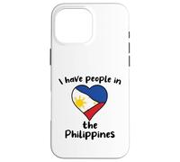 Filipino Flag Heart I Have People In the Philippines Case for iPhone 16 Pro Max
