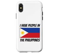 Filipino Flag I Have People In the Philippines Case for iPhone X/XS