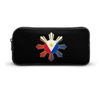 Filipino Flag Pen Case Pencil Pouch Makeup Bag