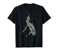 Filipino Flag Pinay Pinoy Pilipino Philippine Word Cloud T-Shirt